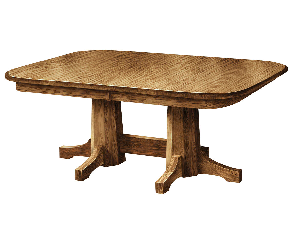 Pinnacle Double Pedestal Table