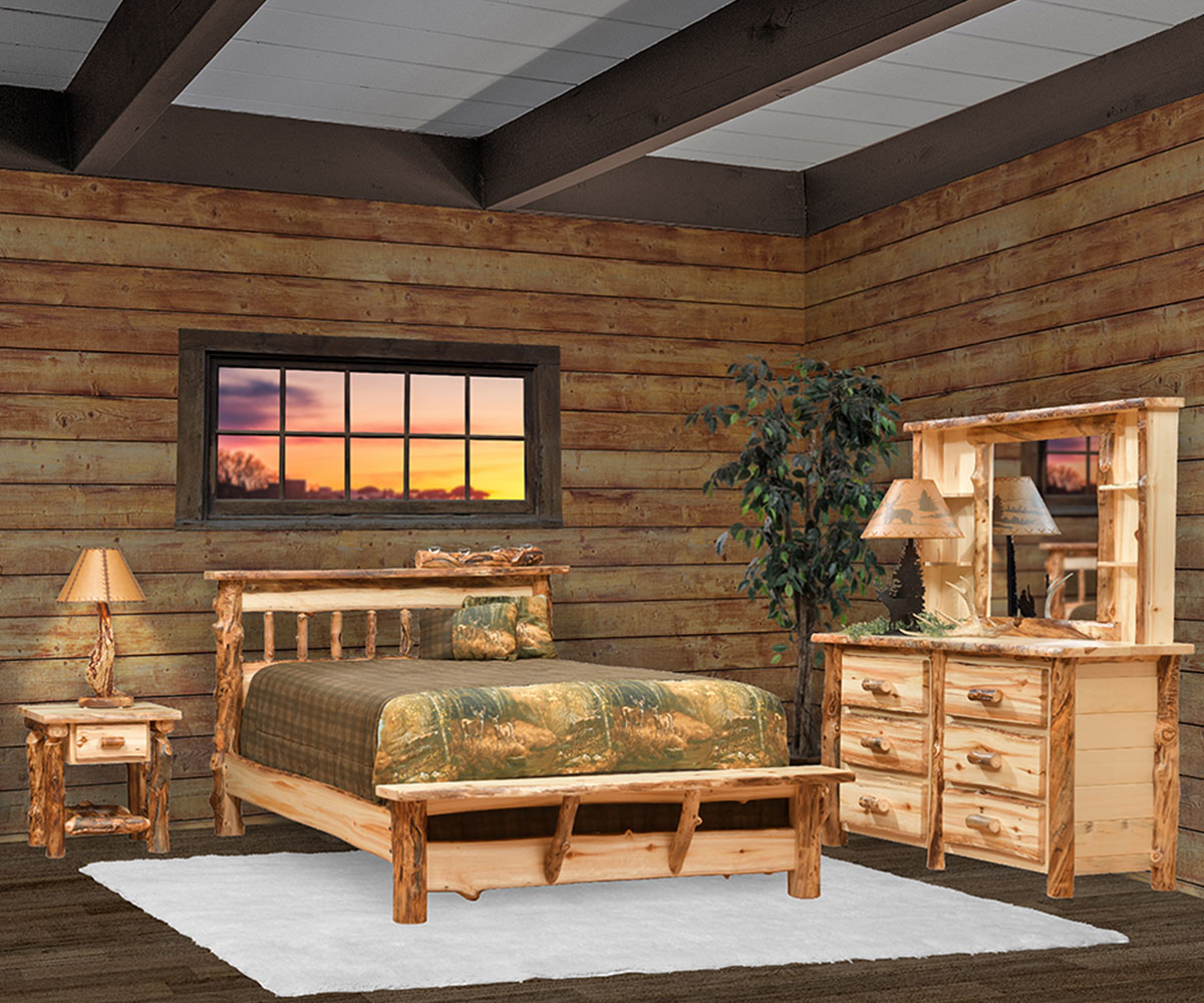 Country Classic 1 Drawer 1 Door Nightstand - Image 2