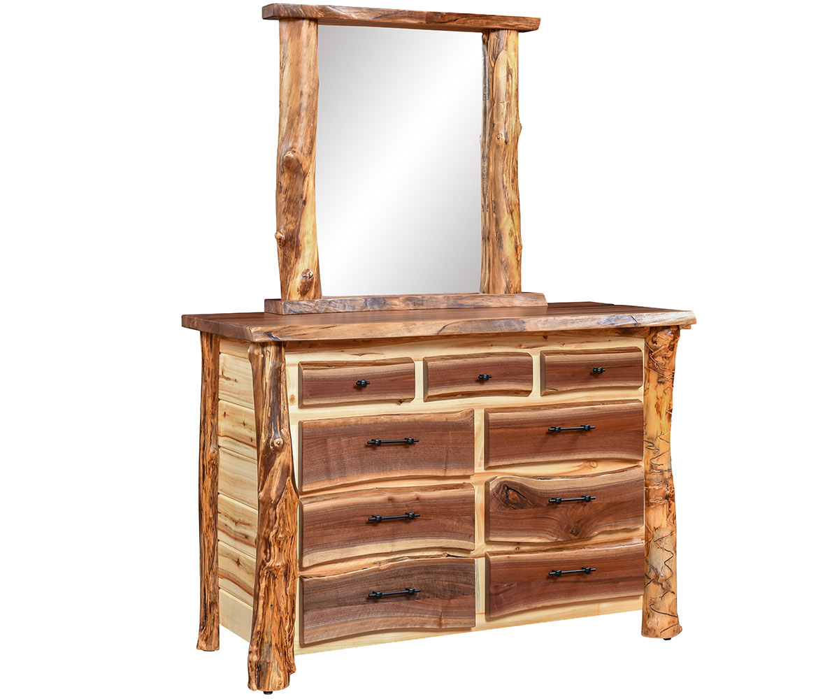 Grand Teton 3 over 6 Drawer Dresser