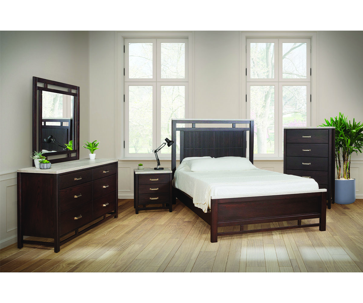 Rexford 3 Drawer Night Stand - Image 2