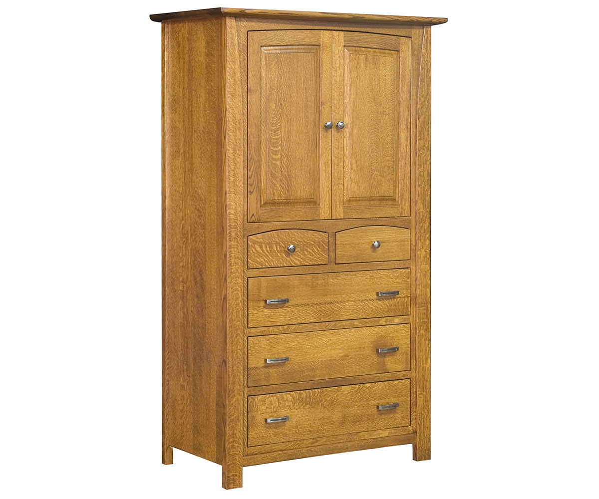 Mondovi 5 Drawer Armoire