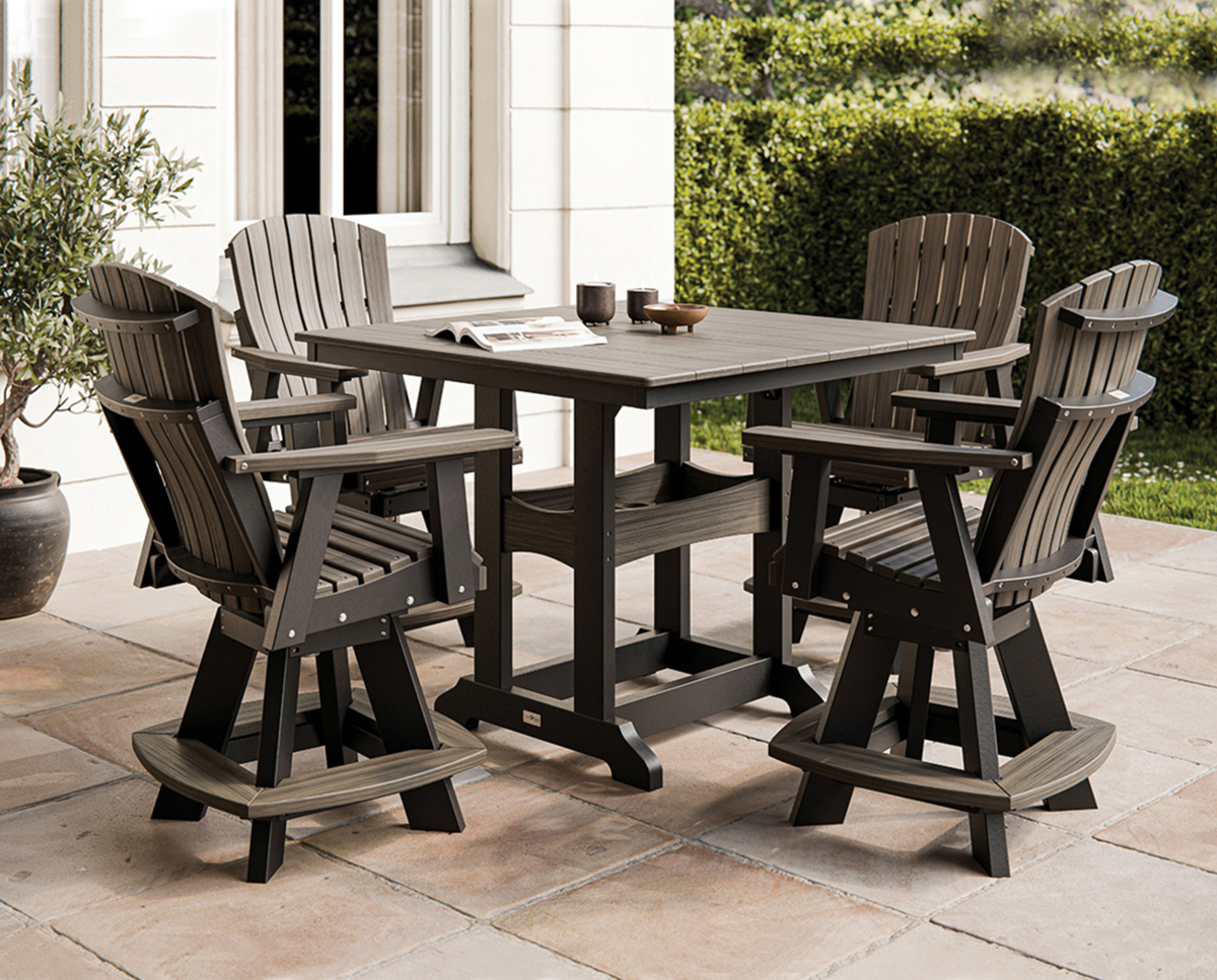 Comfort Back Swivel Chair - Counter Height - Image 3