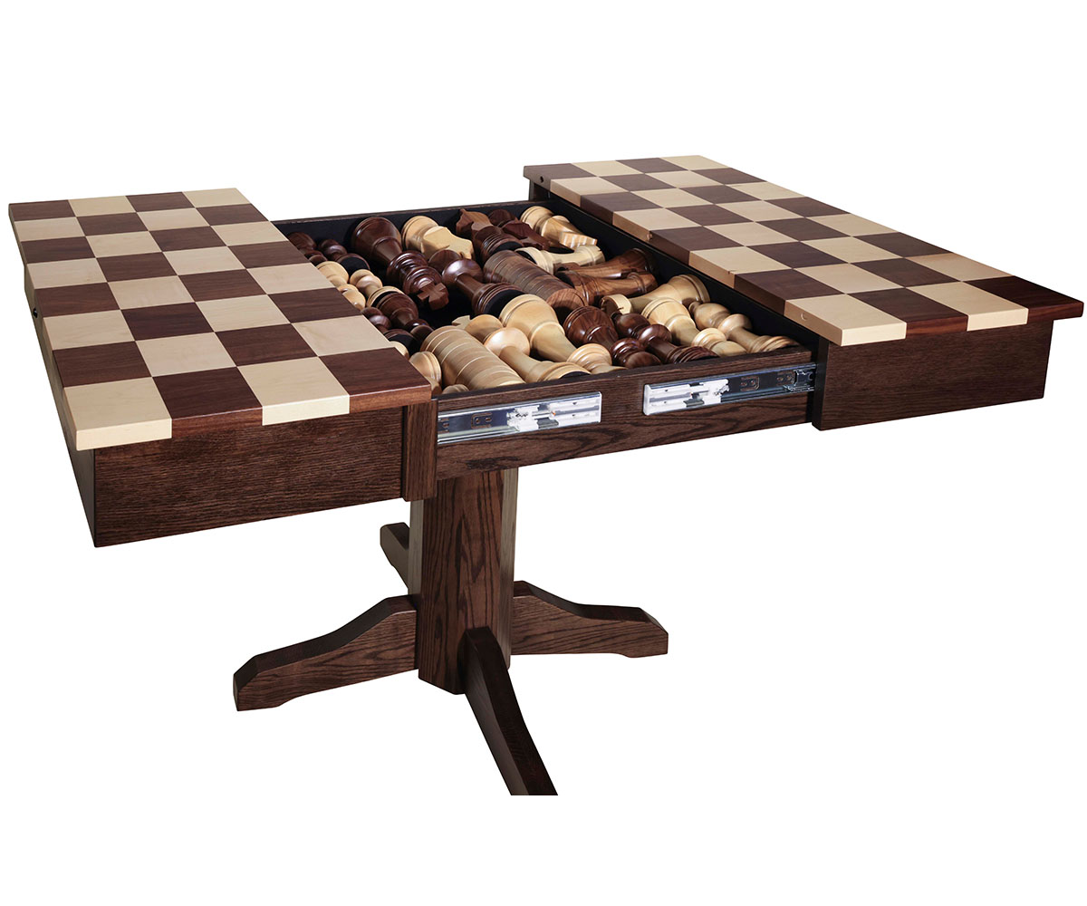 Libby Game Table with Game Pieces - Image 3