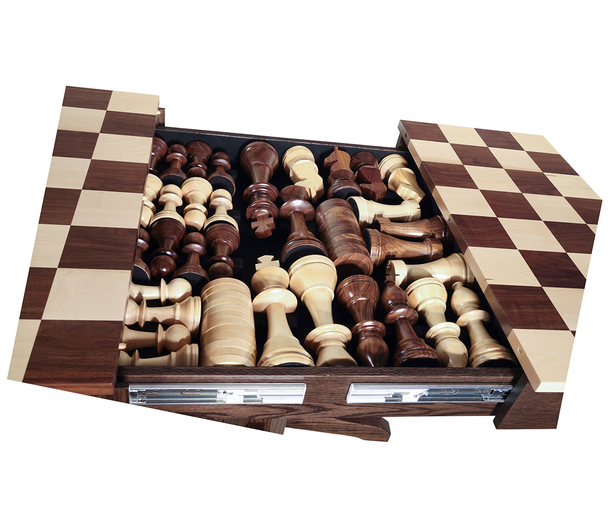 Libby Game Table with Game Pieces - Image 2