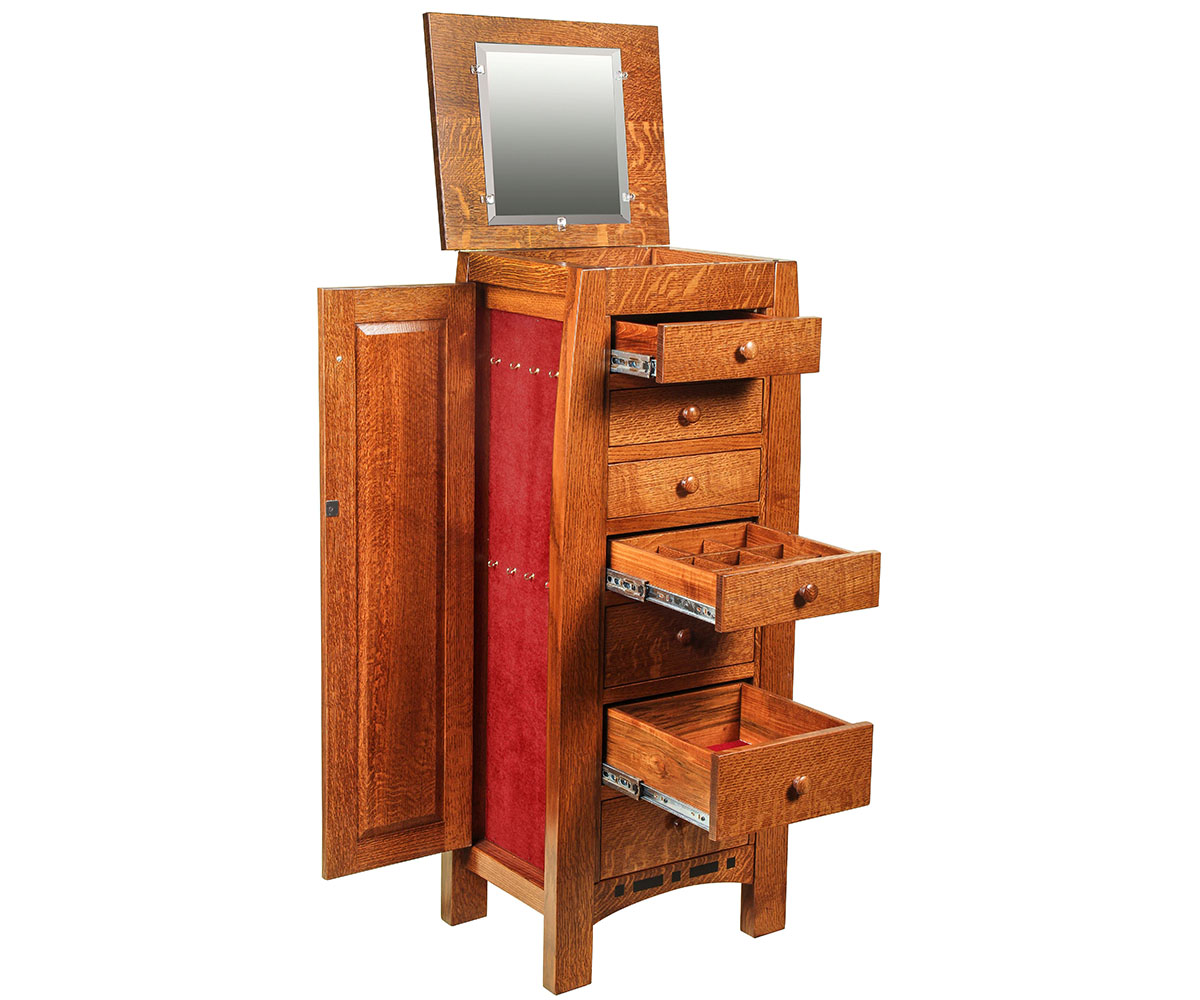 Boulder Creek Jewelry Armoire - Image 2