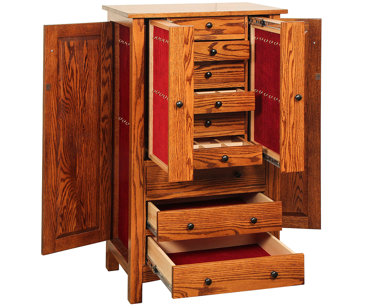 Flush Mission Jewelry Armoire - Image 2