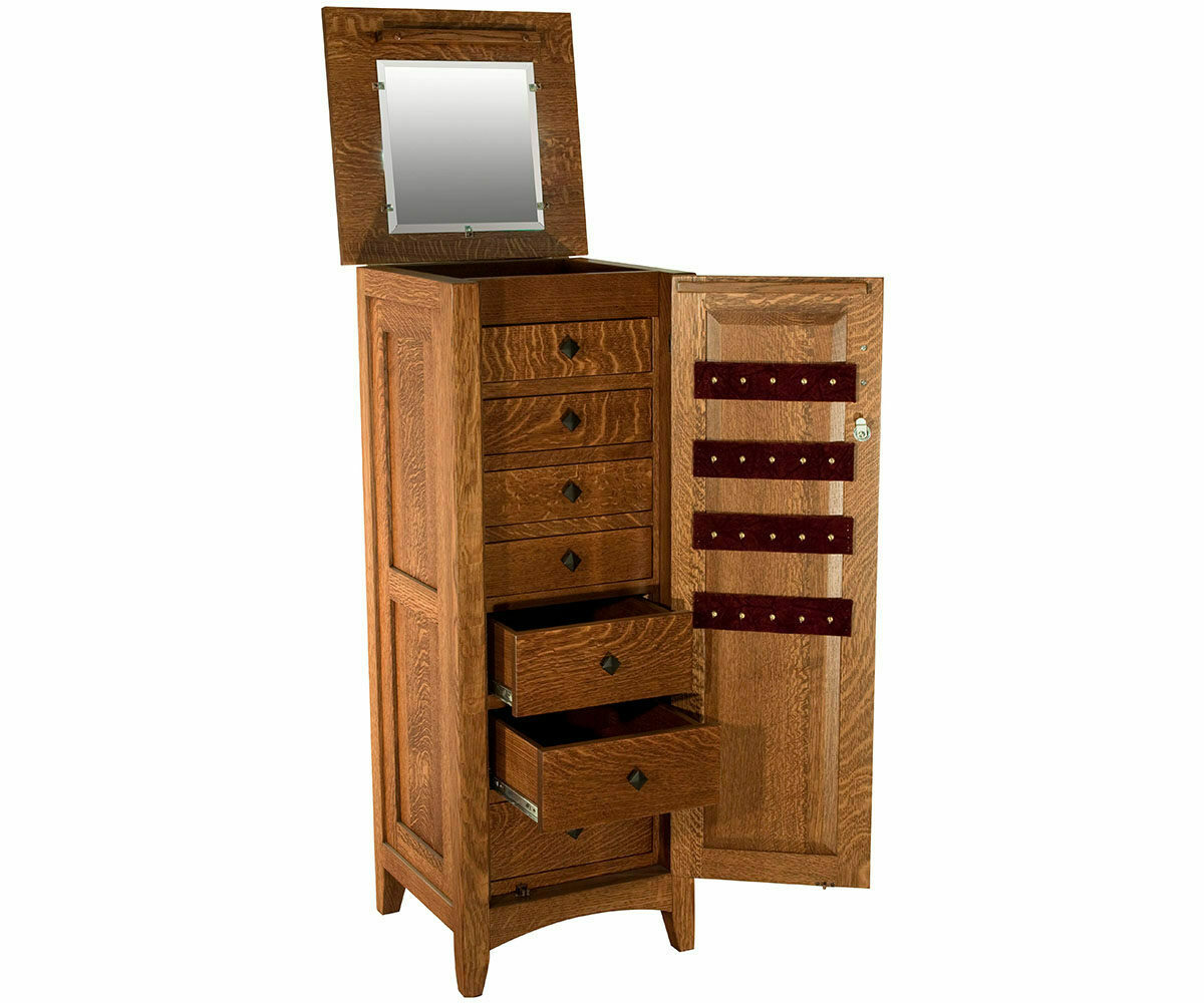 Flush Mission Jewelry Armoire - Image 2