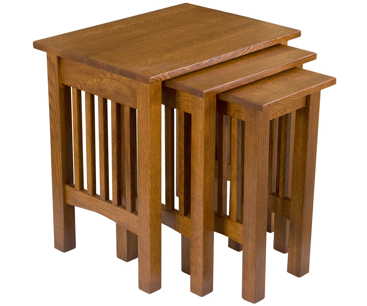Mission Nesting Table Set