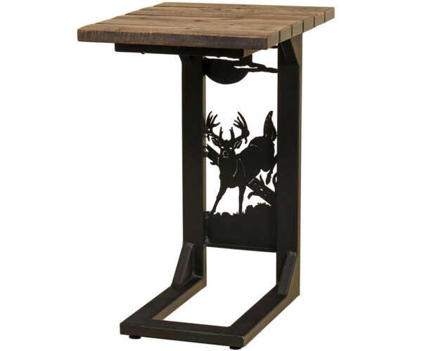 Rustic Sofa Server - Whitetail Deer