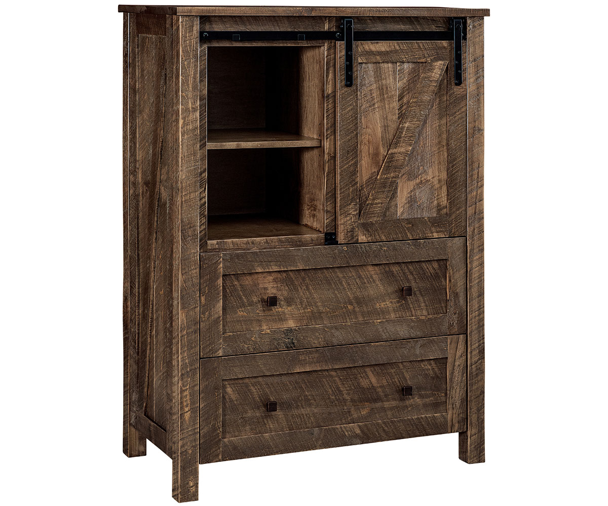 Rustic 5 Drawer Chest - Image 2