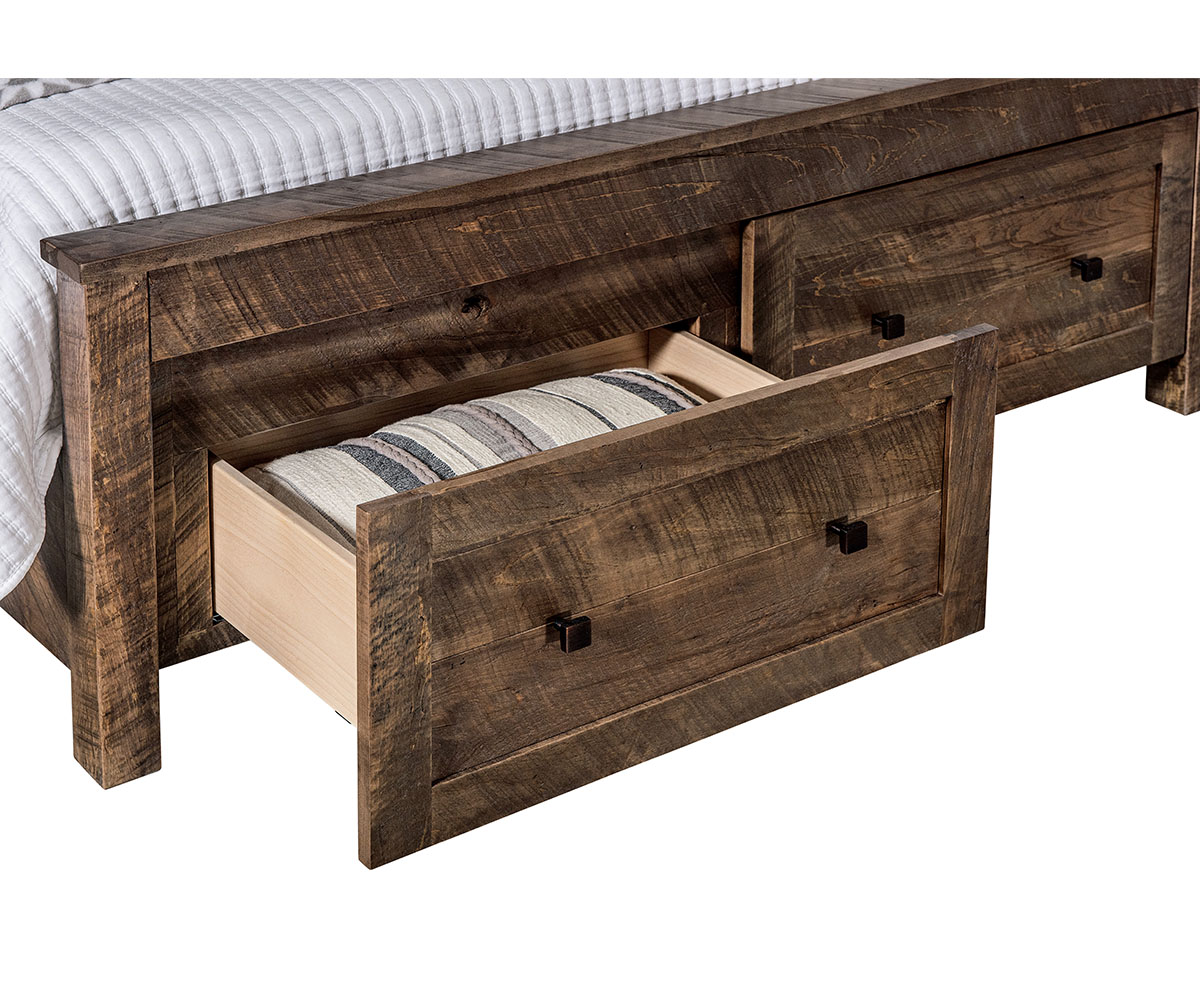 Rustic Bed - Image 2