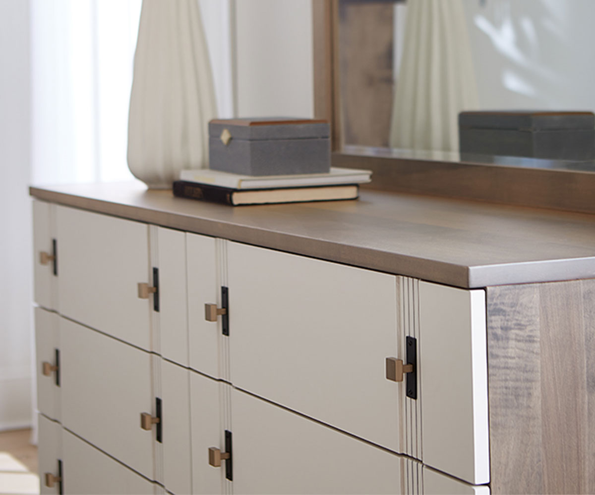 Abshire Collection With Fabric Bed - Image 5