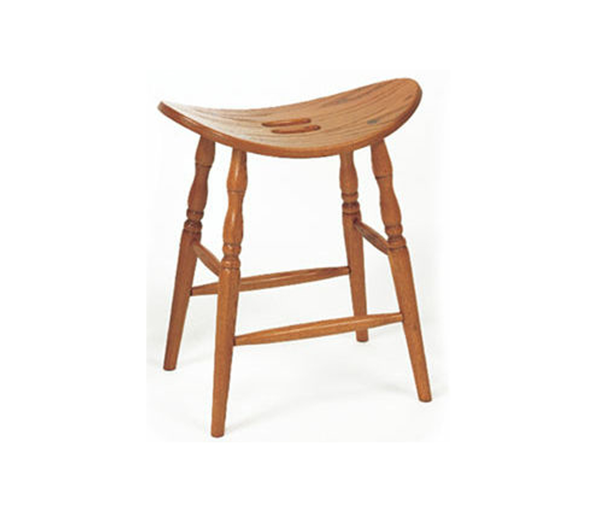 Saddle Bar Stool 24"