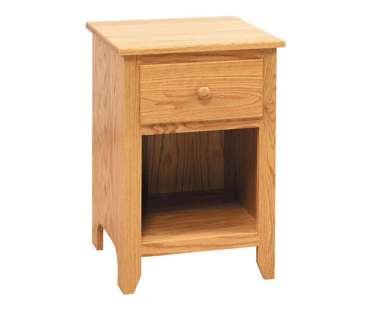 Scenic Shaker 1 Drawer Open Night Stand
