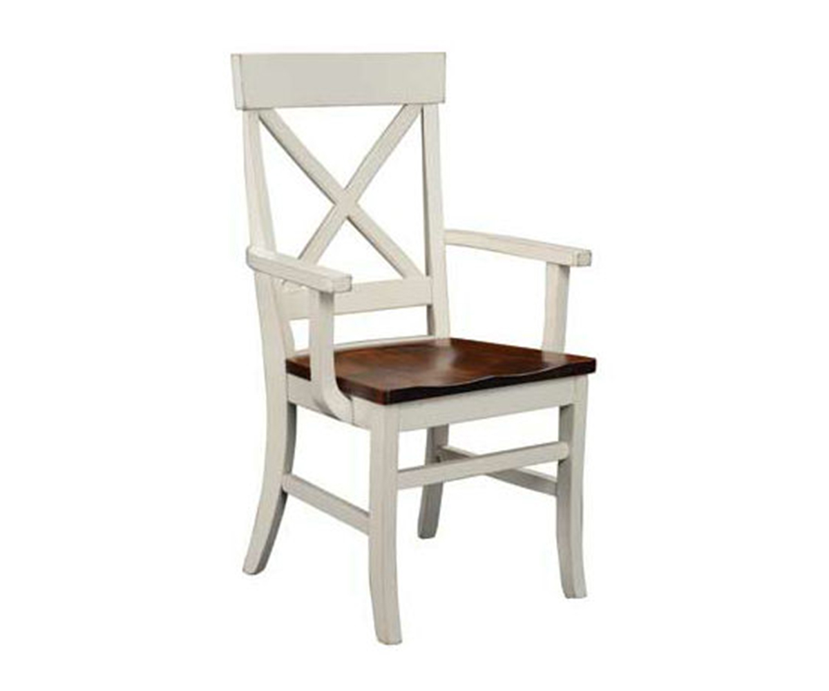 Single X Back Chair - Image 2