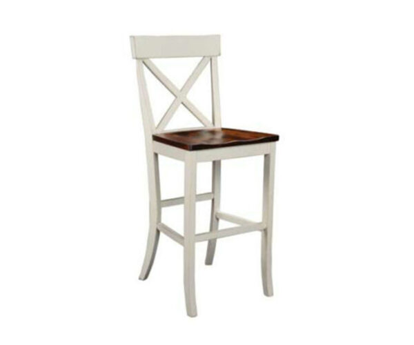 Single X Back Bar Chair