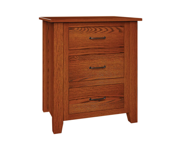 Shaker 3 Drawer Nightstand