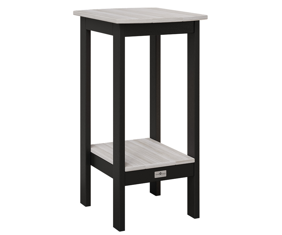 Classic Oval Bar Height End Table