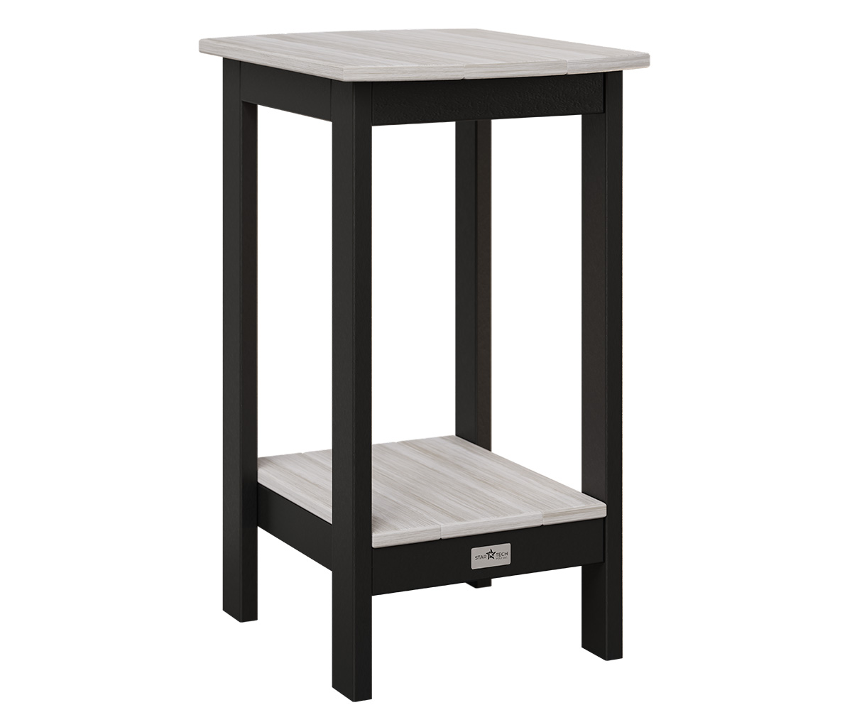 Classic Oval Counter Height End Table