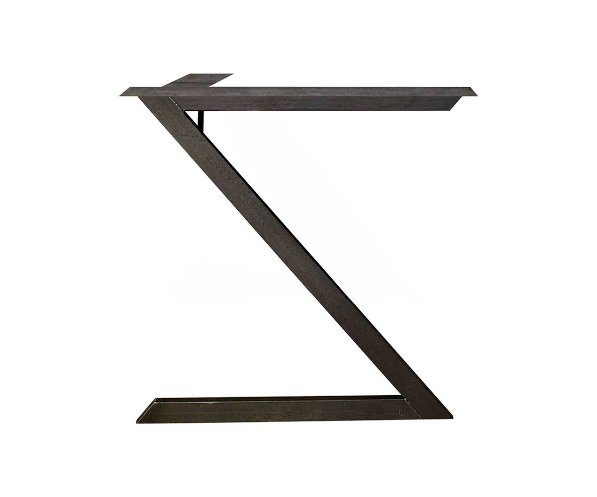 Live Edge Dining Table with Z Base - Image 3