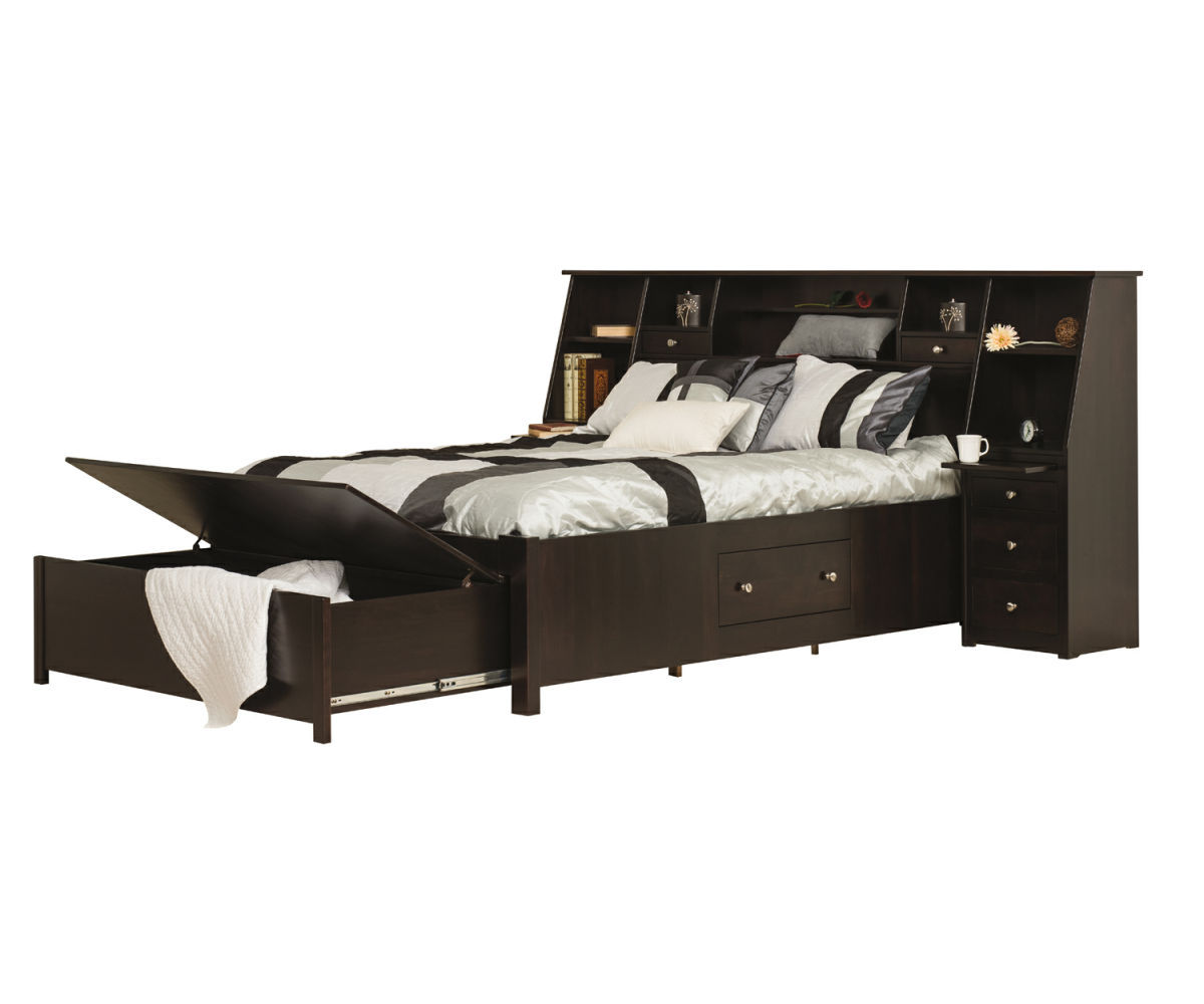 Sunrise Bed with Storage Rails - Image 2