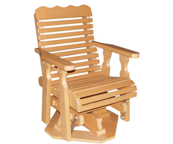 22" Plainback Swivel Glider