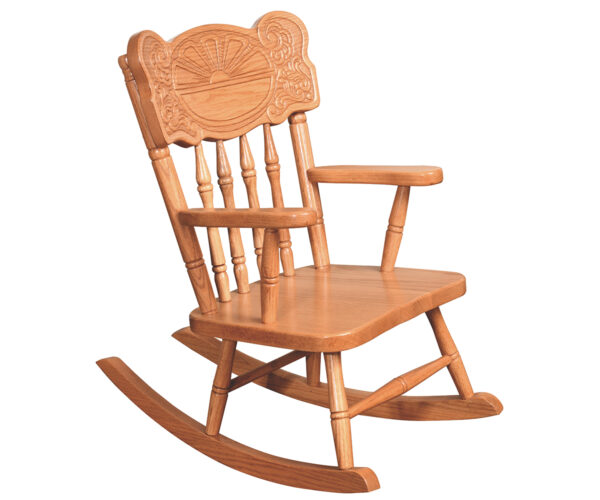 Sunburst Child's Rocker