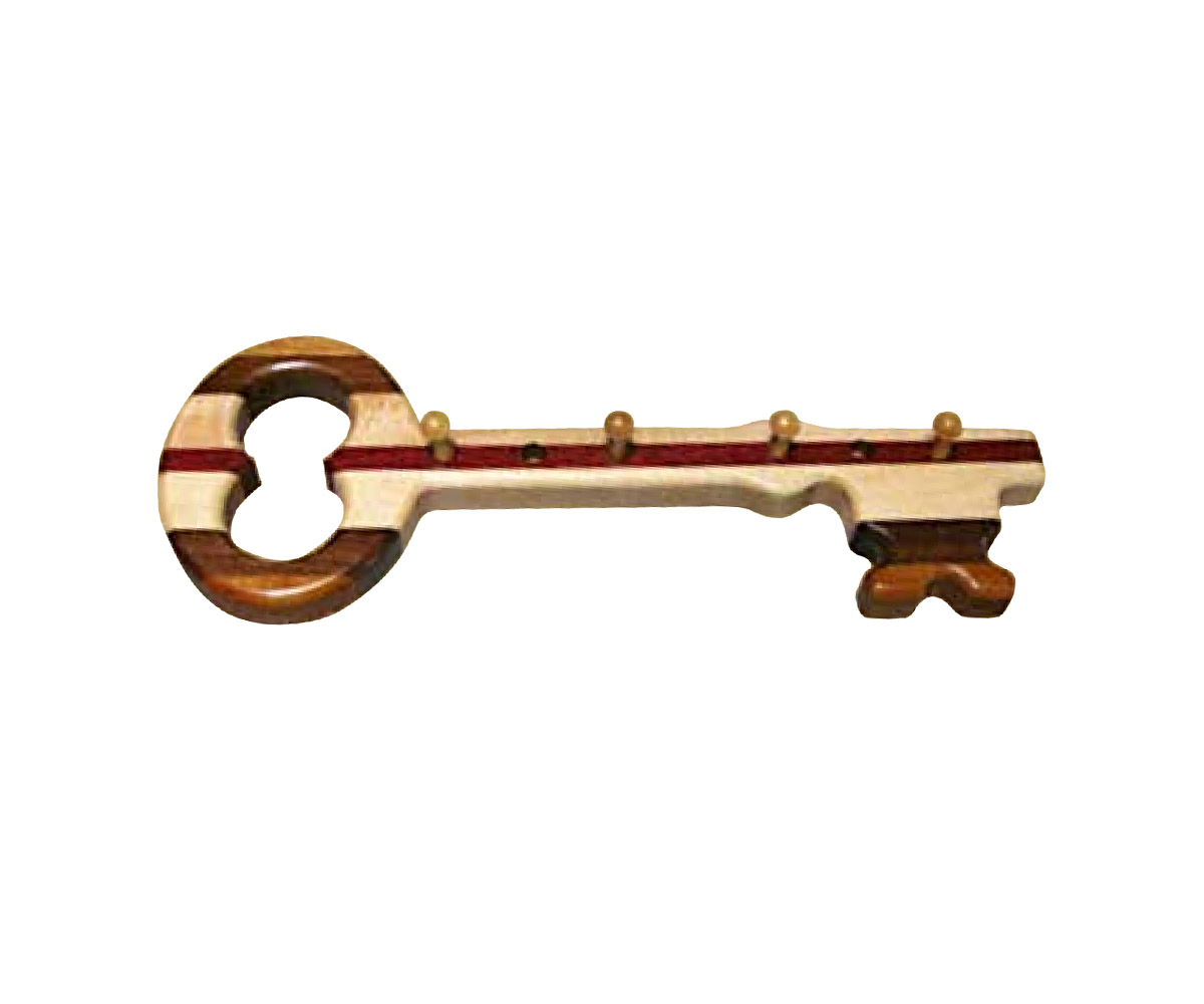 Exotic Wooden Key Holder