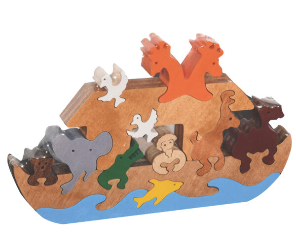 Small Noah's Ark Scroll Saw Puzzle