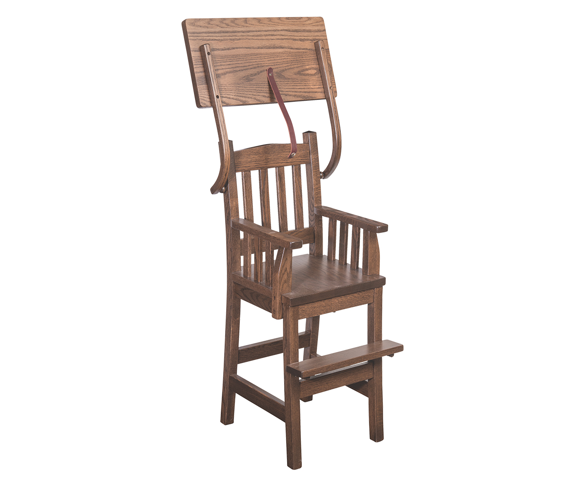 Mission High Chair With Tray - Image 2