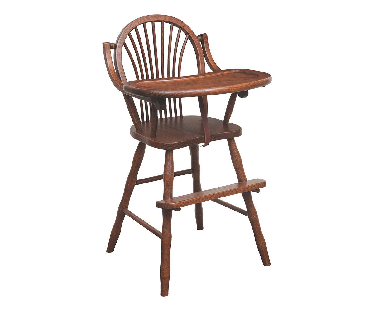 Sheafback High Chair With Tray