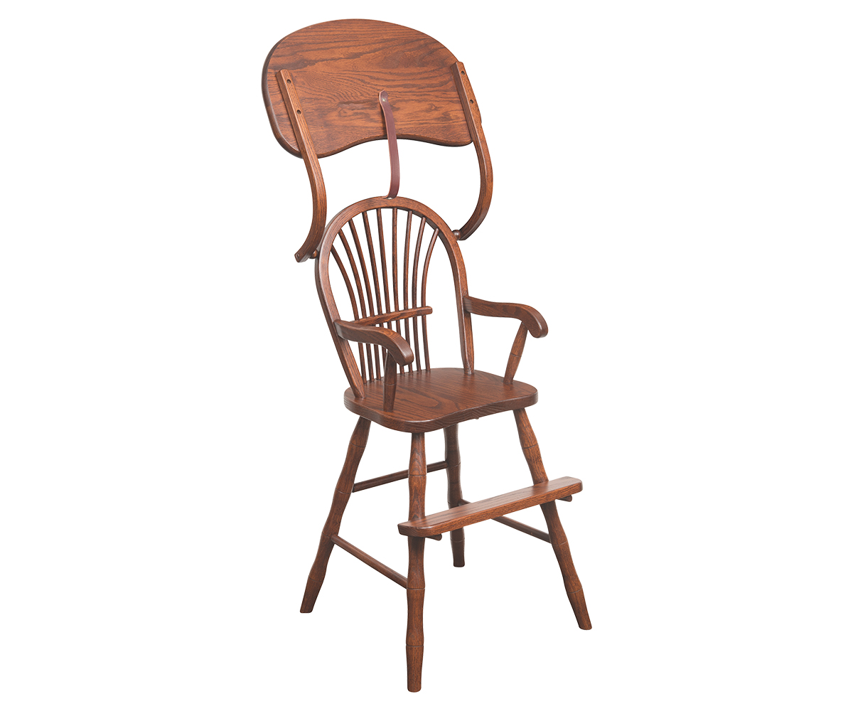 Sheafback High Chair With Tray - Image 2