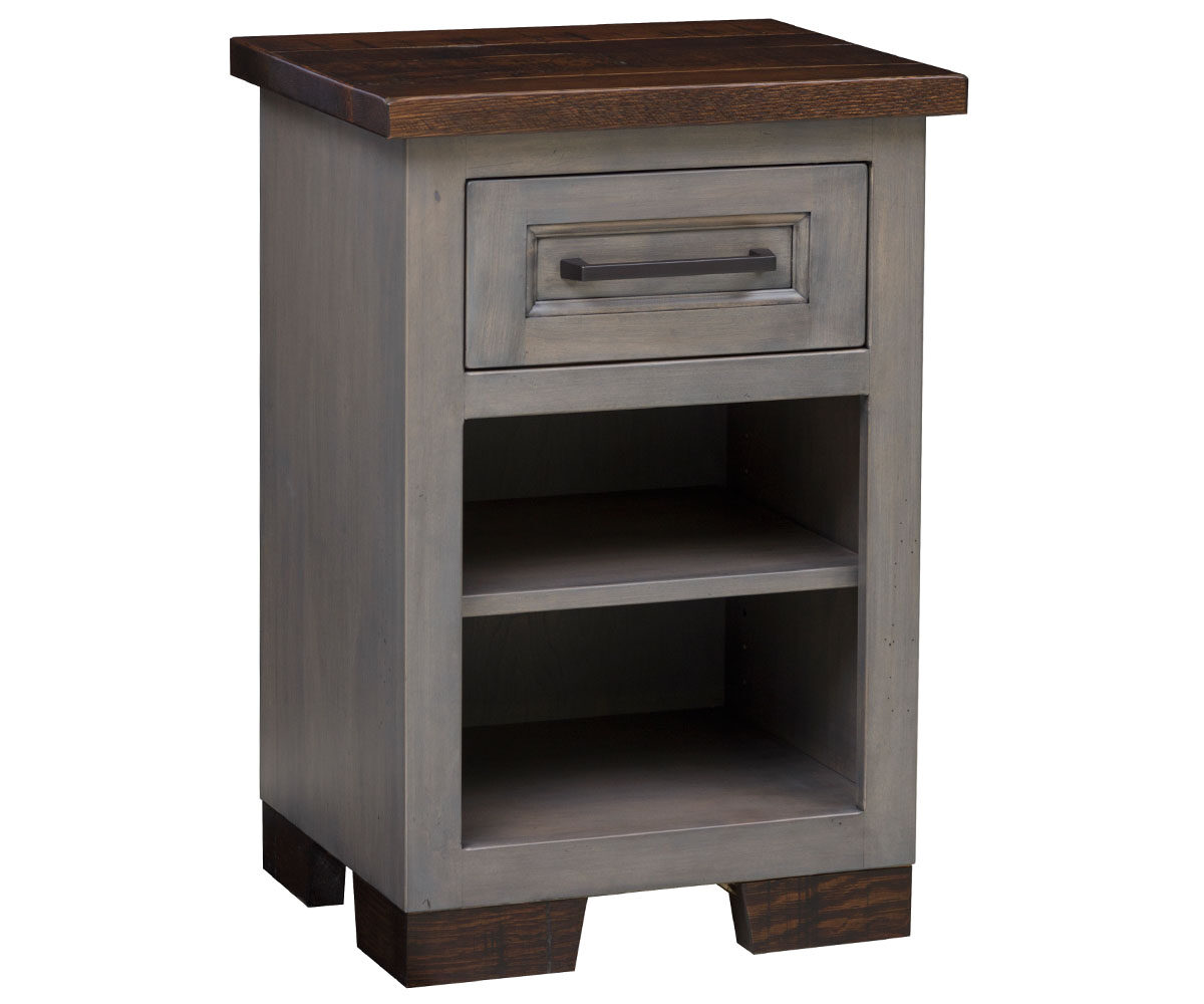 Hudson 1 Drawer Nightstand with Shelf