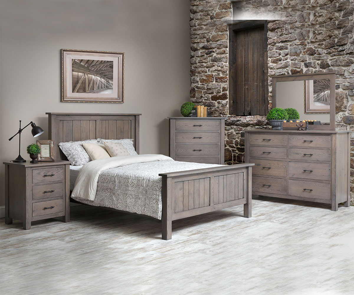 Heirloom Mission 1 Drawer 2 Door Nightstand - Image 2