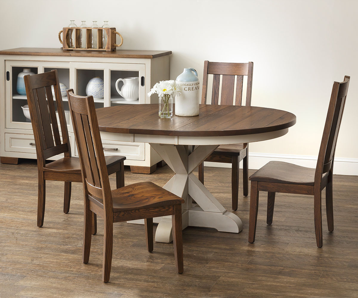 Hudson Single Pedestal Dining Collection