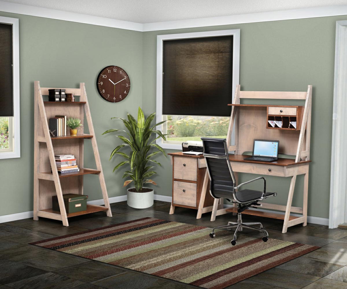 Timberline Desk & Hutch - Image 4