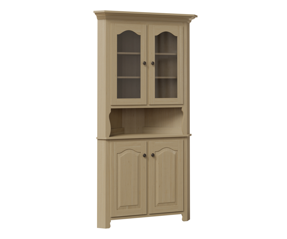 Traditional 32" Corner Hutch