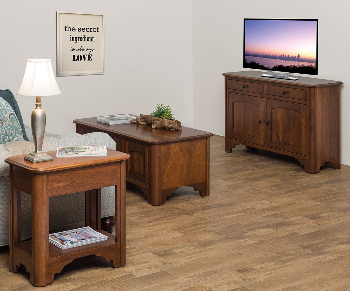 Tuscany Enclosed End Table - Image 2