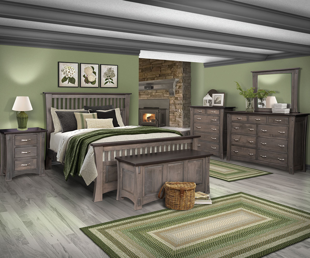 Old Tyme Bookcase Bed With Low Footboard - Image 2