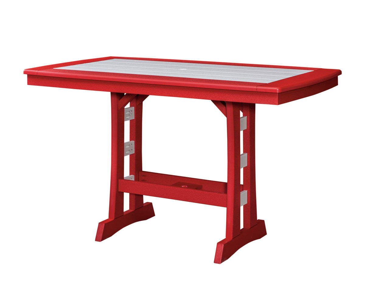 Counter Table With Umbrella Holes