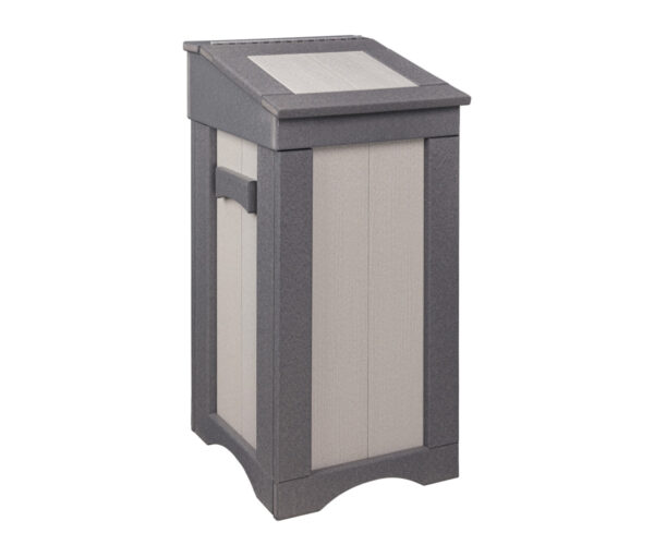 Flip-Top Trash Bin