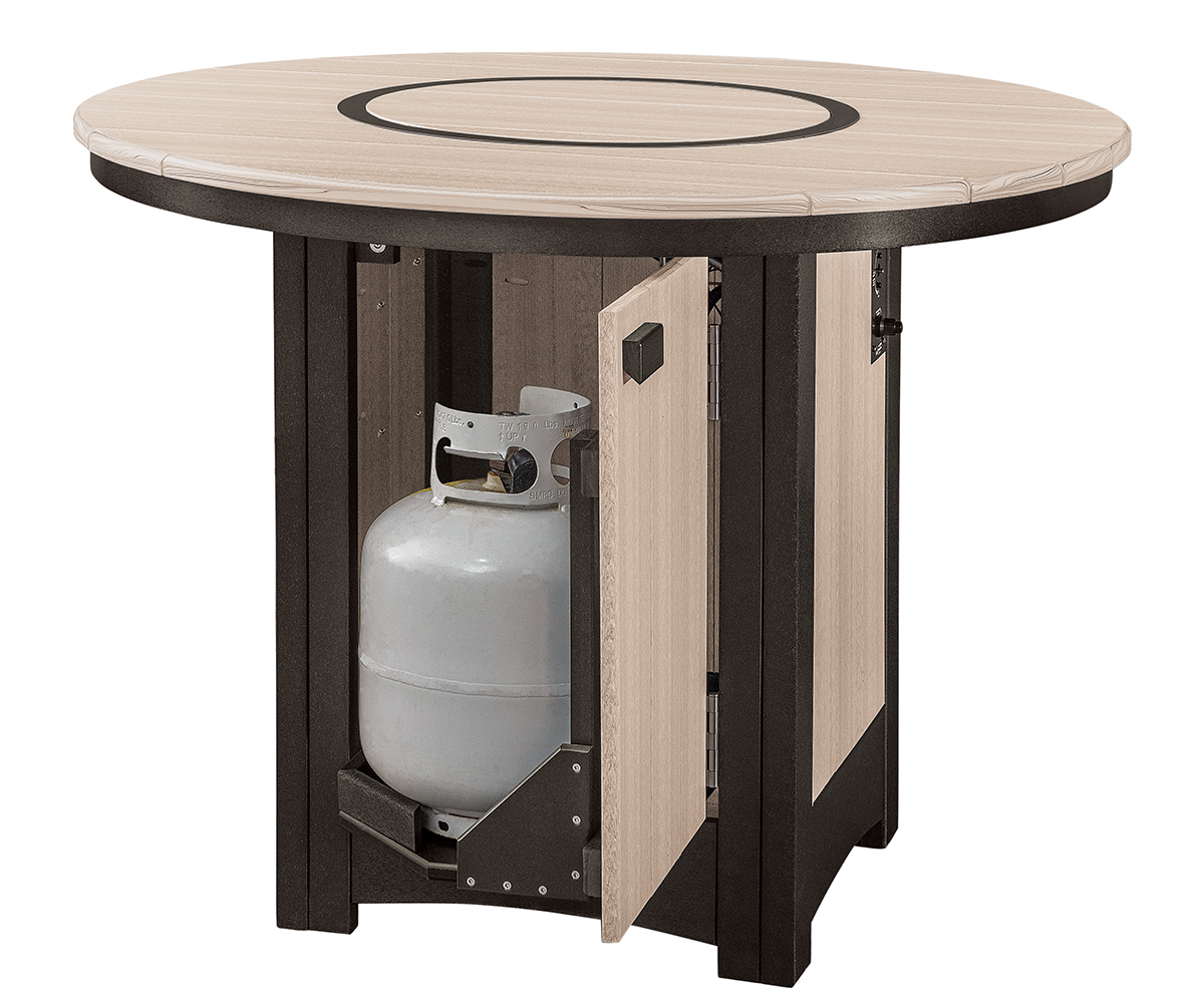 Fire Table With Round Fire Pit - Image 2