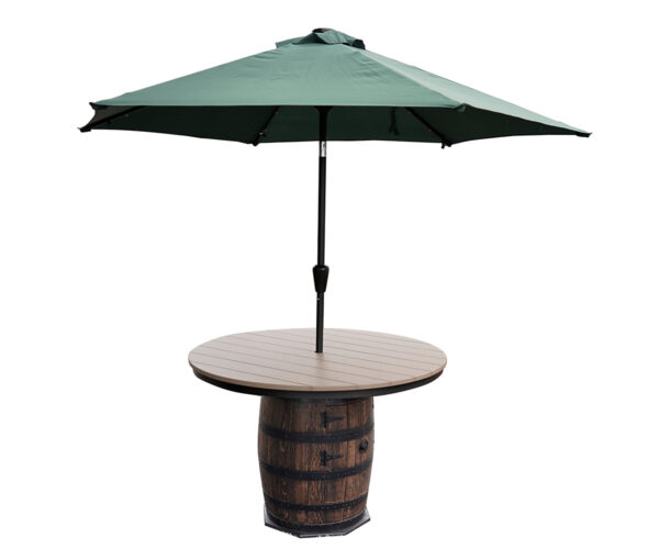 Poly Top For Barrel Table