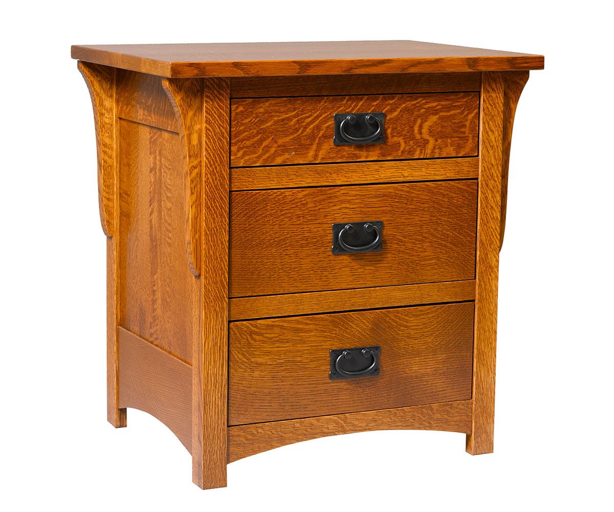 Dutch Corbel Mission Nightstand - Image 2