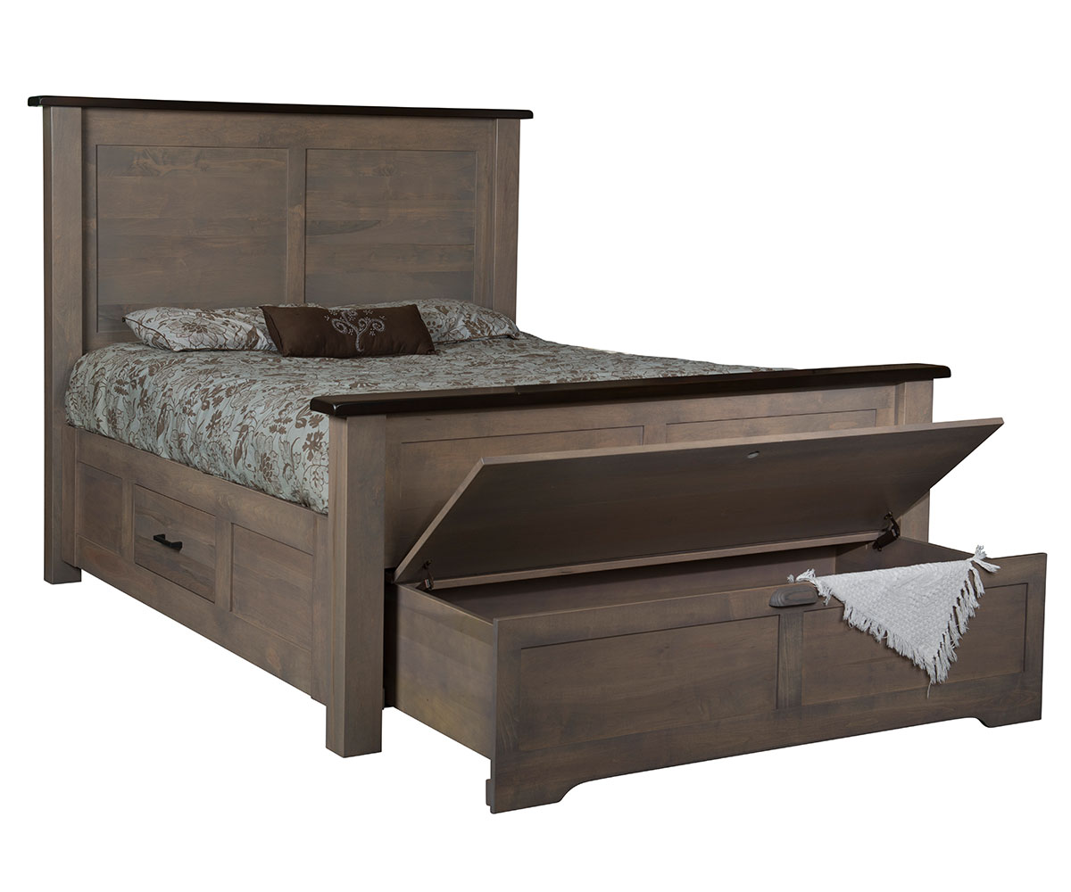 Hamilton Bed With Pullout Footboard - Image 4