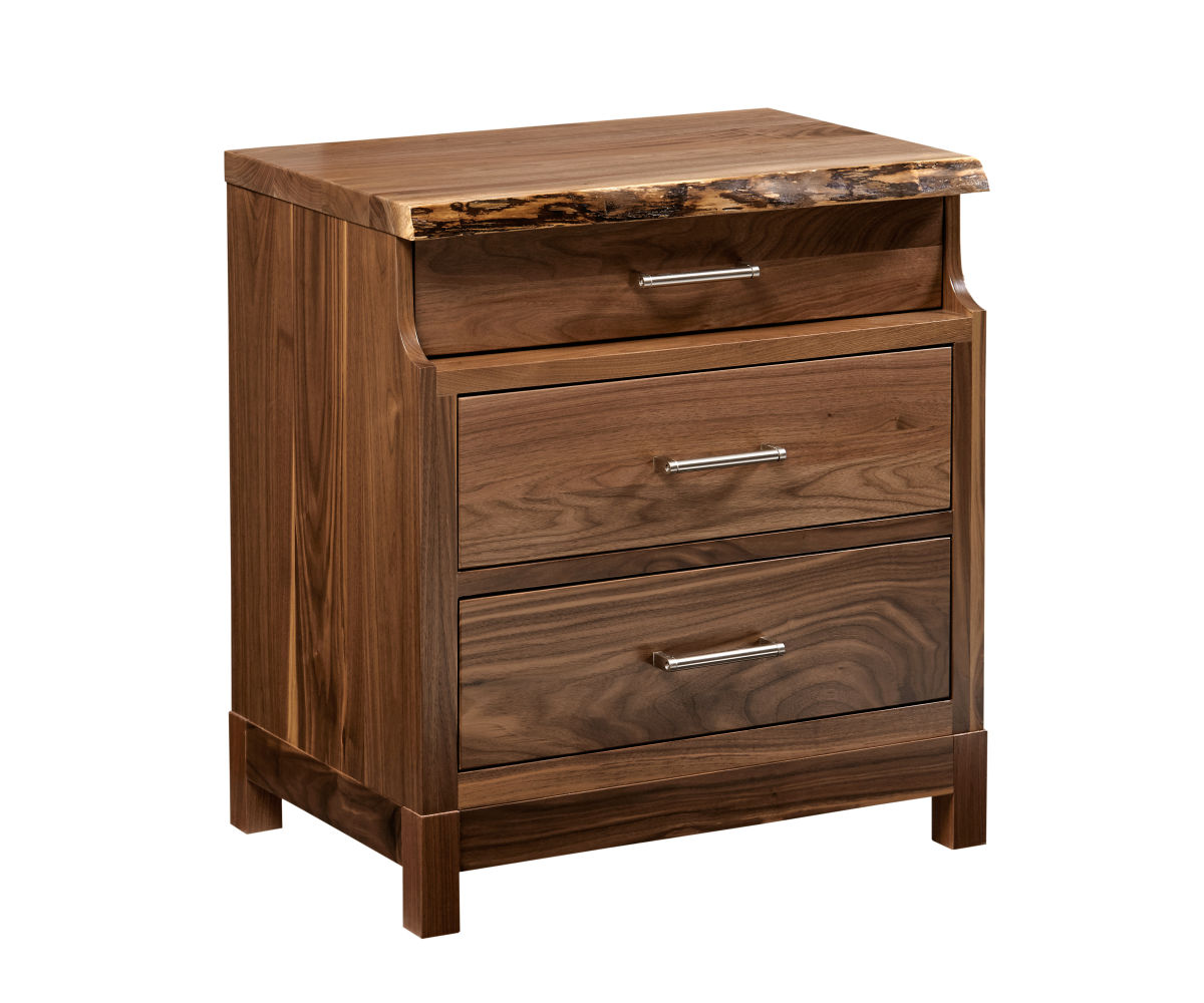 Westmere 3 Drawer Nightstand - Image 2