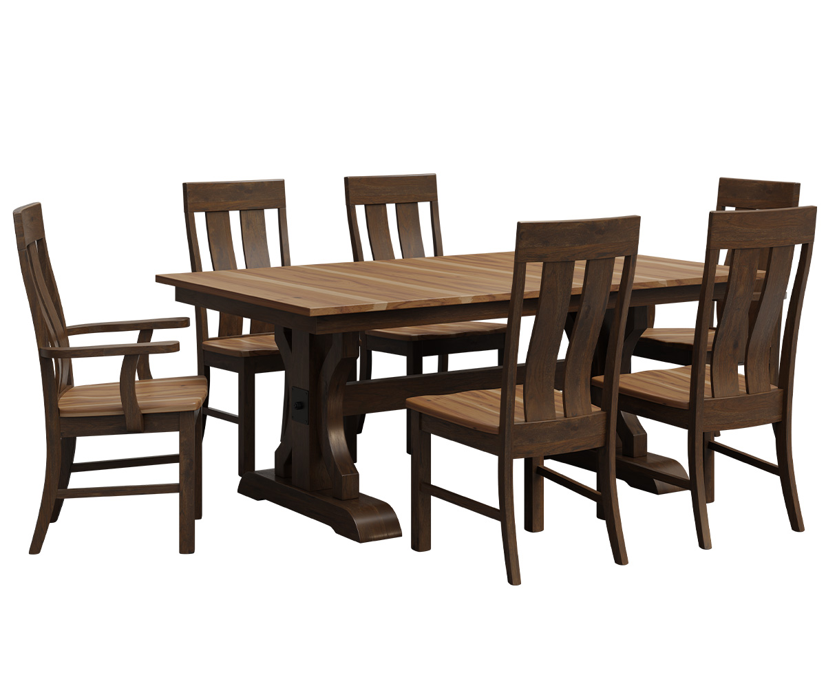 Franklin Trestle Table - Image 2