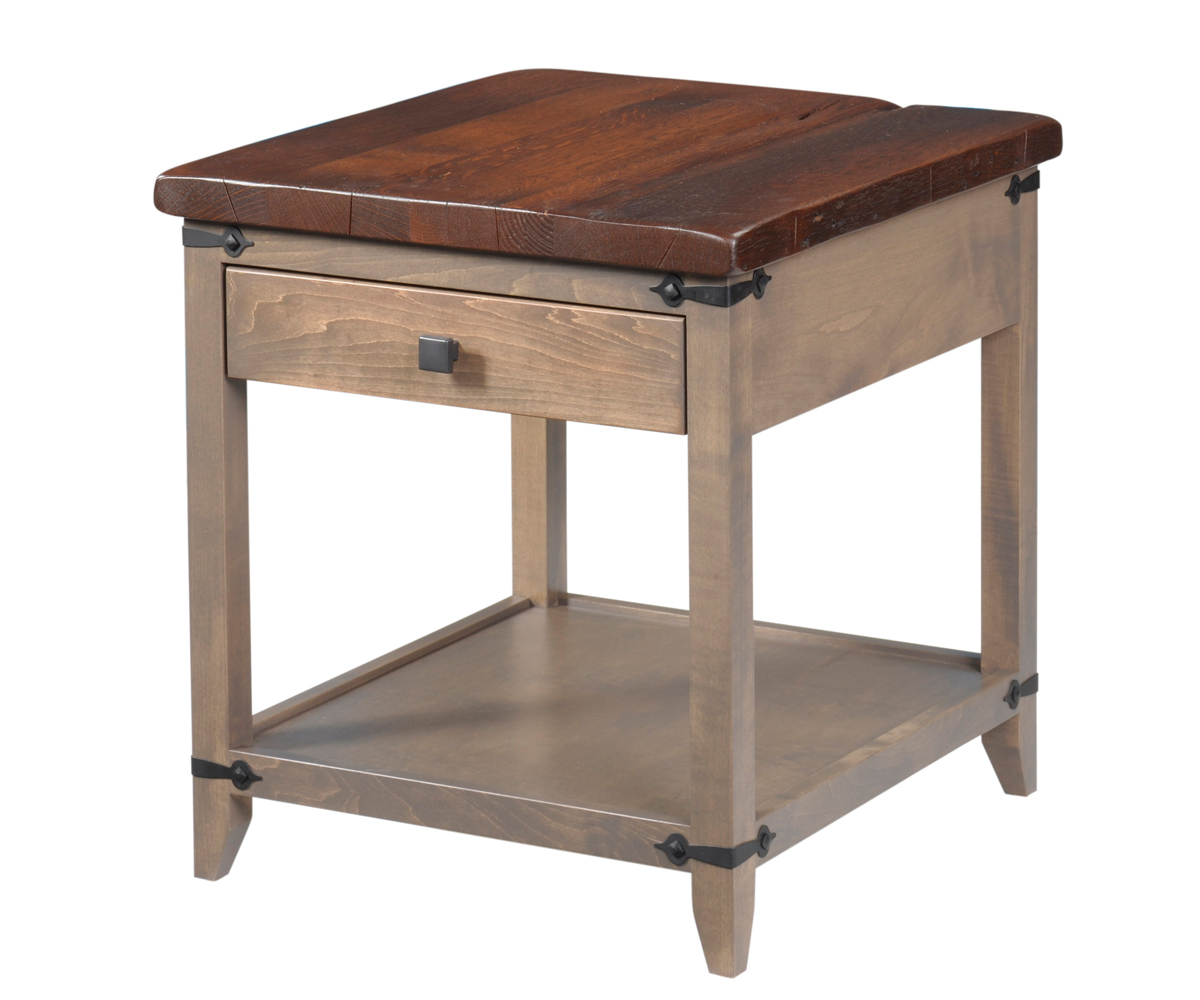 Frontier End Table