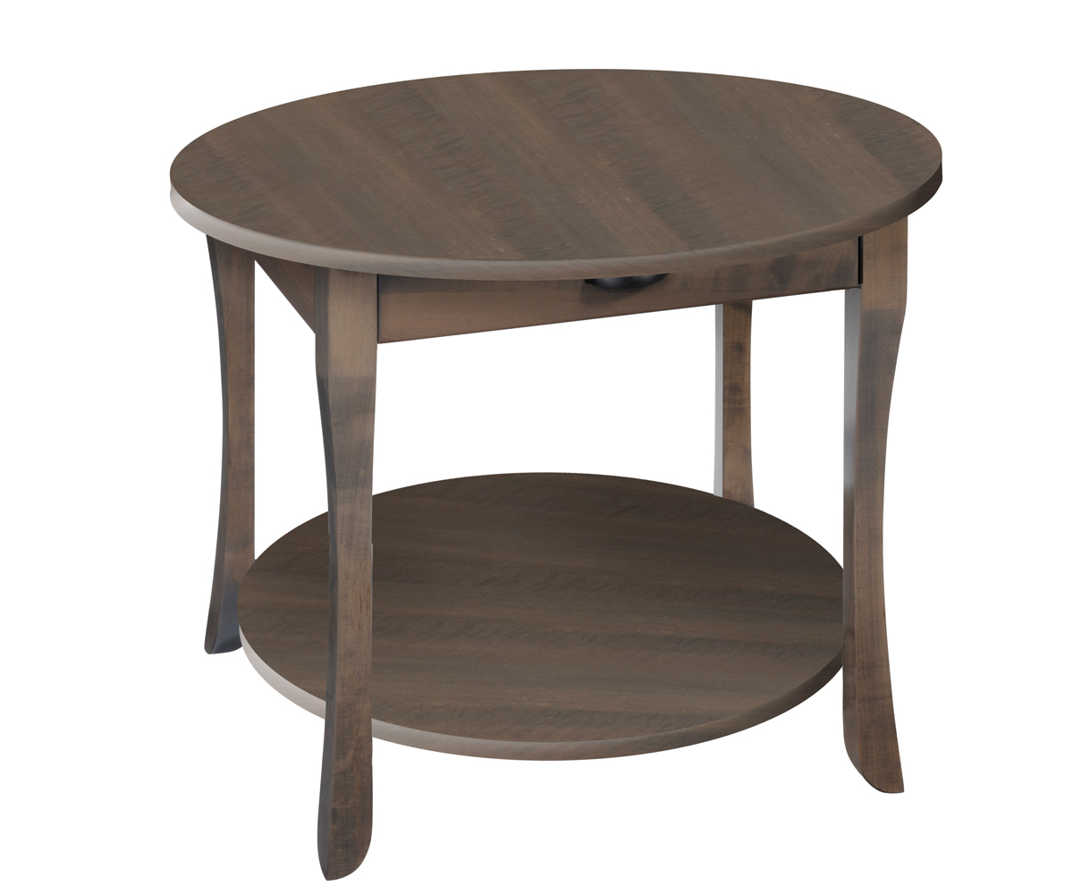 Regal Round End Table