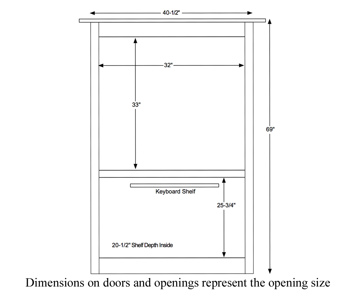 Heirwood 2 Piece Computer Center - Image 3